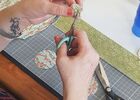 atelier lampe art du papier japonais découpé