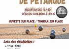 Concours de pétanque - Classe 2028_Bourg-Argental