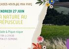 Les Rendez-vous de mon Parc "La nature au crépuscule"_Tupin-et-Semons