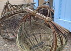 Atelier Vannerie Grand panier zarzo rond
