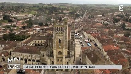 Vue d'en haut : Cathédrale de Saint-Pierre