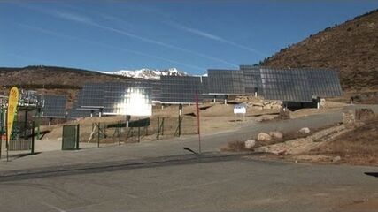 Le nouveau centre photovoltaïque de Thémis