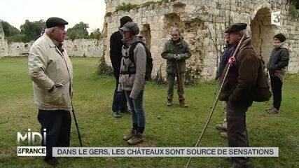 Dans le Gers les Châteaux sont sources de sensations