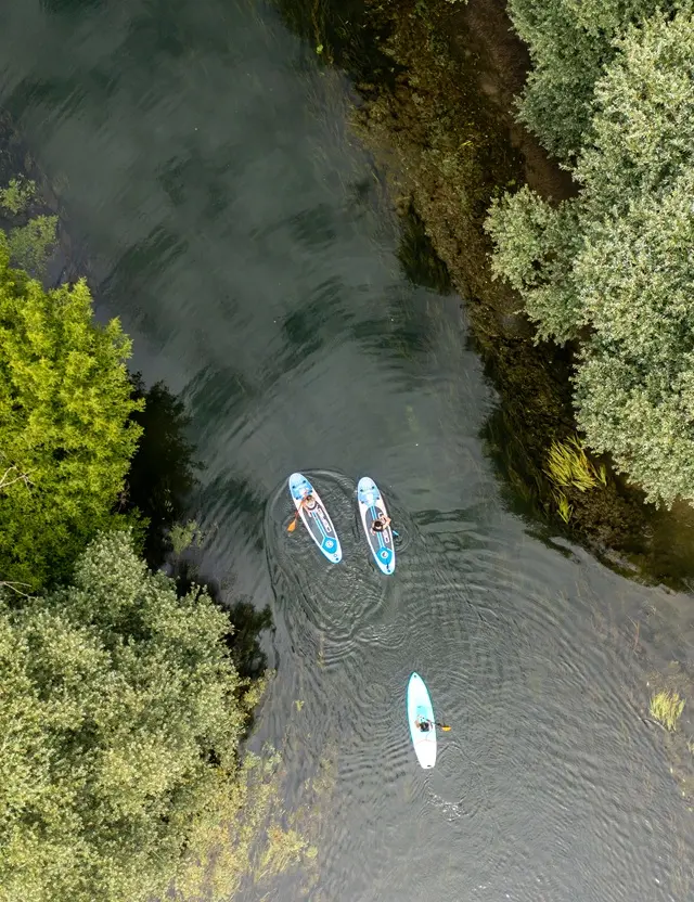 Balade en paddle sur la Seine