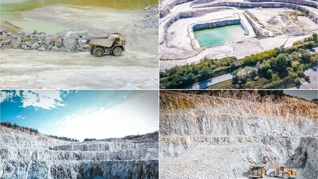 Visite de la carrière de Grand-Champ