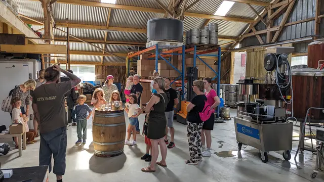 Visite de la brasserie de Trévarn