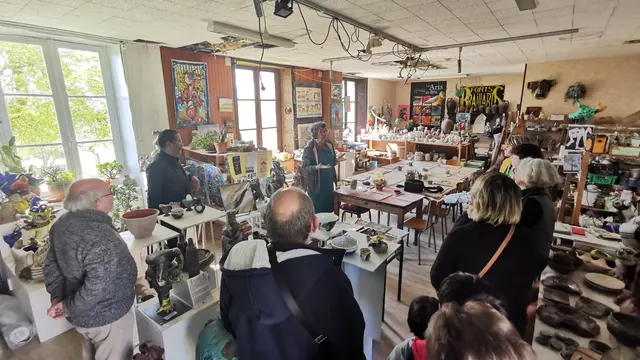 Visite guidée des Ateliers d'argile