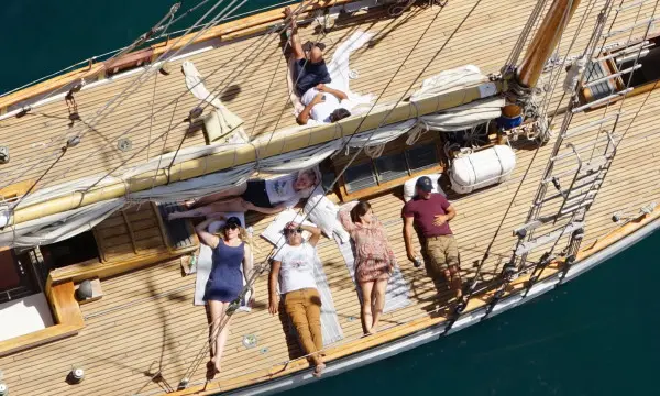 Journée mer, voile et baignade sur Eleanor Mary