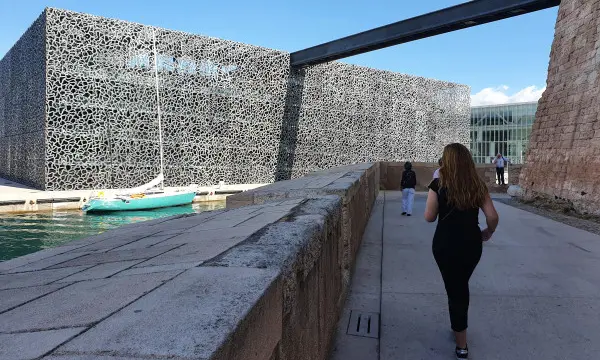 Marseille today, on the way to the Mucem
