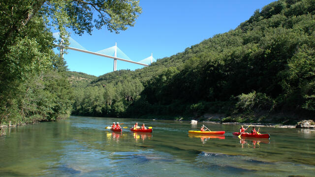 Canoë sur le Tarn 8km - Evo2Millau