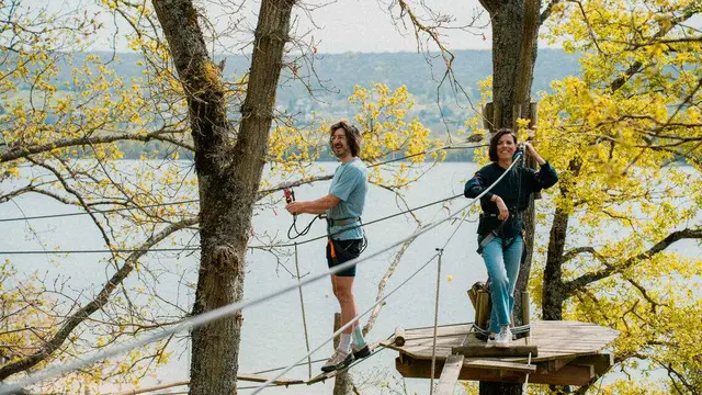 Accrocamp Giverny - Boucles de Seine : Accrobranche dans les Yvelines