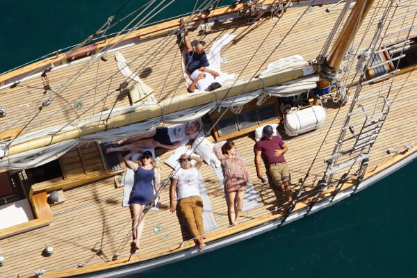 Journée mer, voile et baignade sur Eleanor Mary