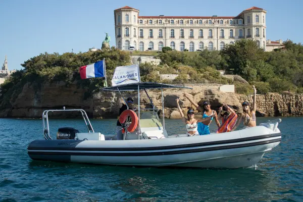 Calanques du parc marin de la côte bleue 3H30 offre été
