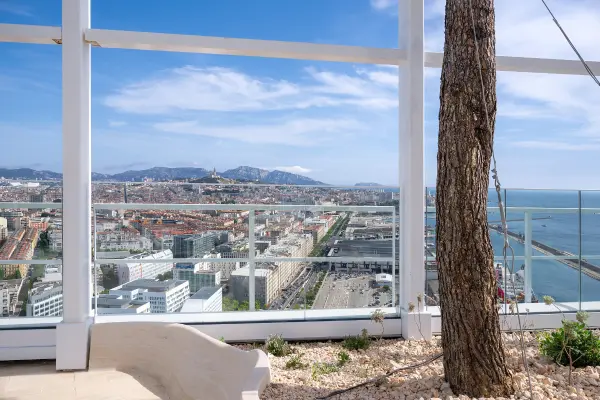 Visite du Sky Center