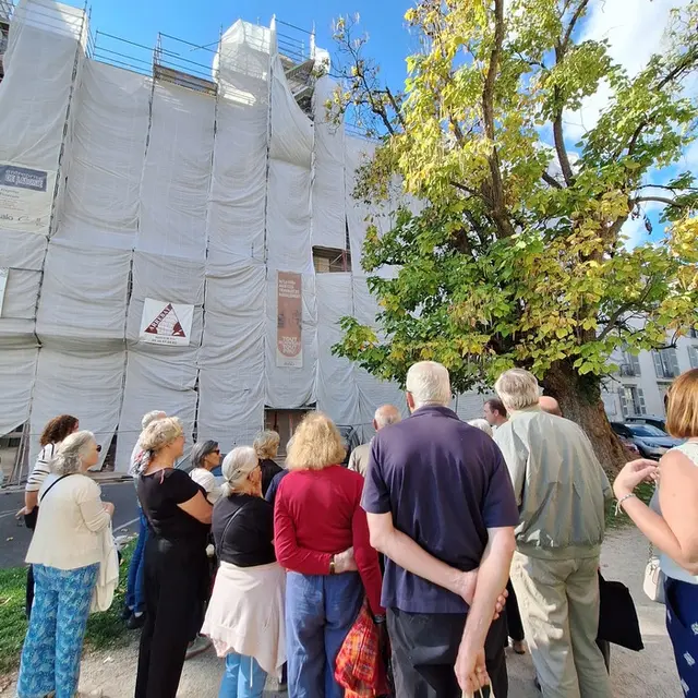 Les façades restaurées de l'ancien hôtel Gassion