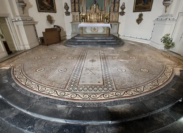 Les objets mobiliers de l'église St Louis de Gonzague