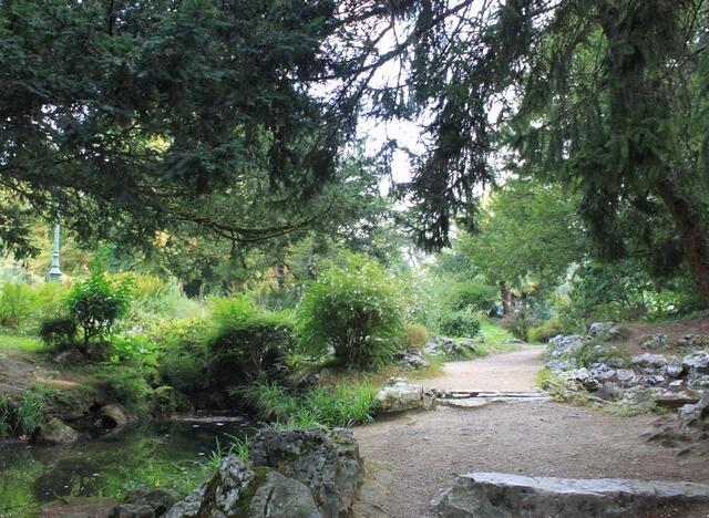Jardins de pierres au Parc Beaumont
