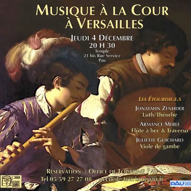 Musique à la Cour à Versailles