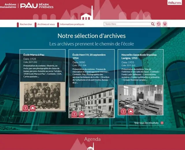 Le nouveau site internet des Archives