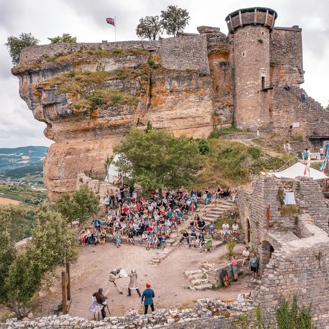 Animations médiévales au Château de Peyrelade
