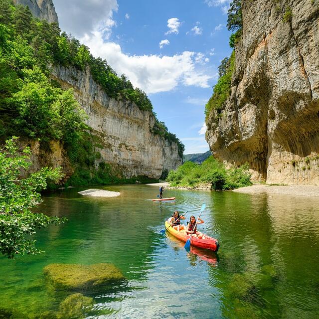 Balade gourmande en canoë au cœur des gorges du Tarn