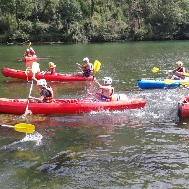 Descente journée en canoë 