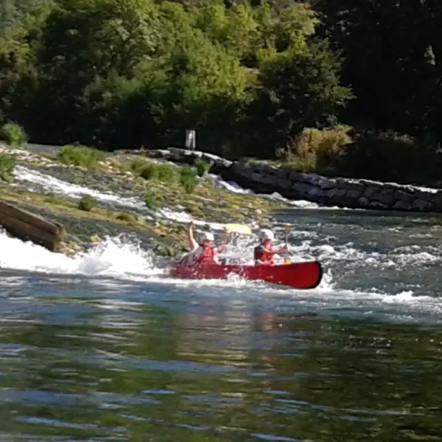 Descente sportive en canoë Emotion (11km) - Canoe Aigue Vive