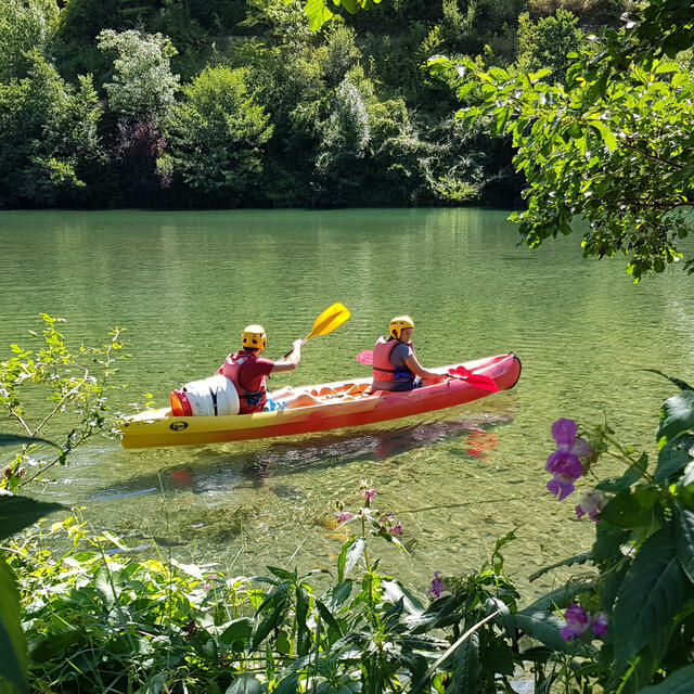FAMILIALE - départ le rozier - 2h-7km - Canoe le Rozier