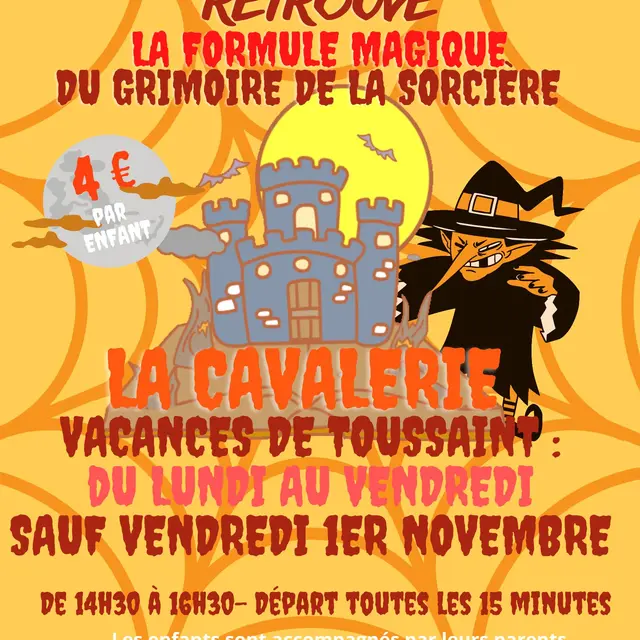 Jeu de piste Le Grimoire de la Sorcière