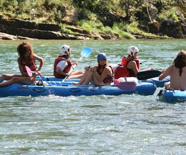 Randonnée 3 jours en canoë depuis Prades jusqu'à RIVIERE SUR TARN - La Barbote