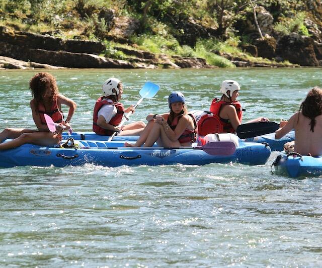 Randonnée 3 jours en canoë depuis Prades jusque RIVIERE SUR TARN