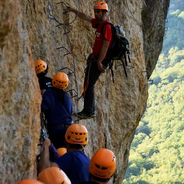 Vallon des tyroliennes / Aventure verticale - Roc et Canyon