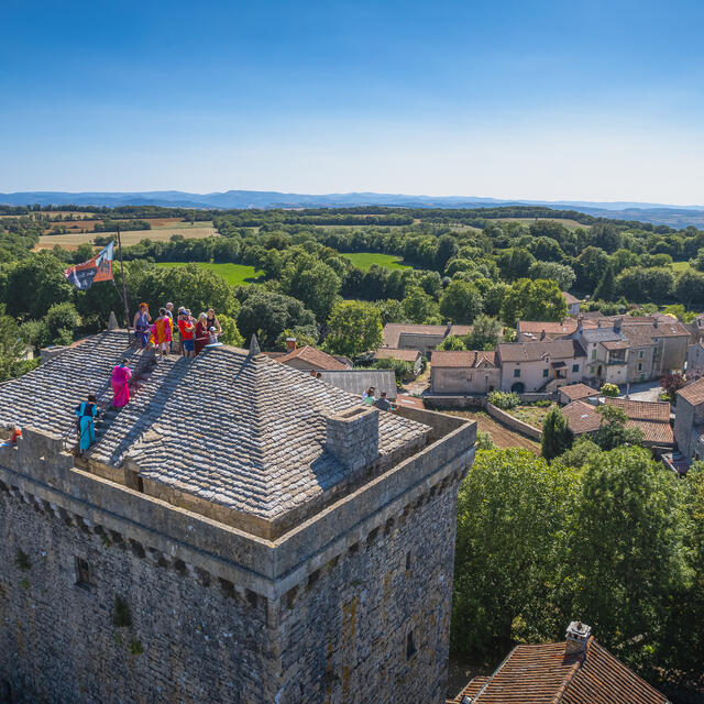 Visite libre avec livret de visite - Tour du Viala du Pas de Jaux