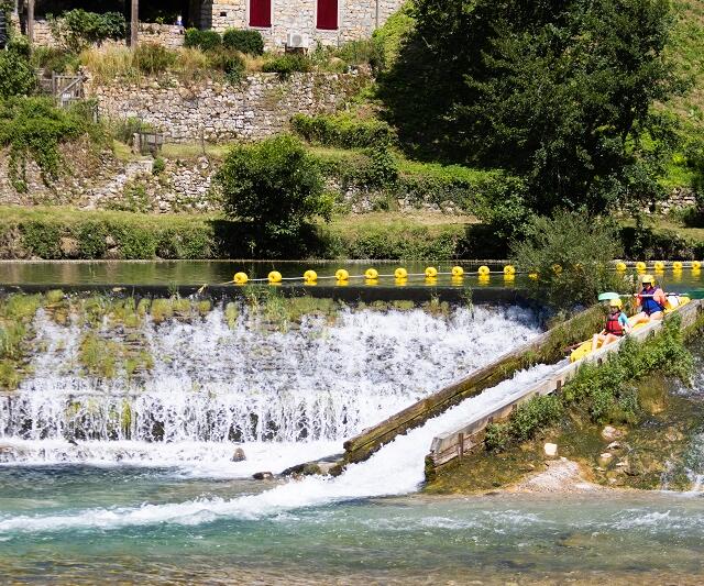 Canoe Gorges du Tarn - 20 Km - Les Vignes - Parcours sportifs