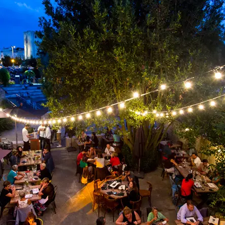 La terrasse de nuit