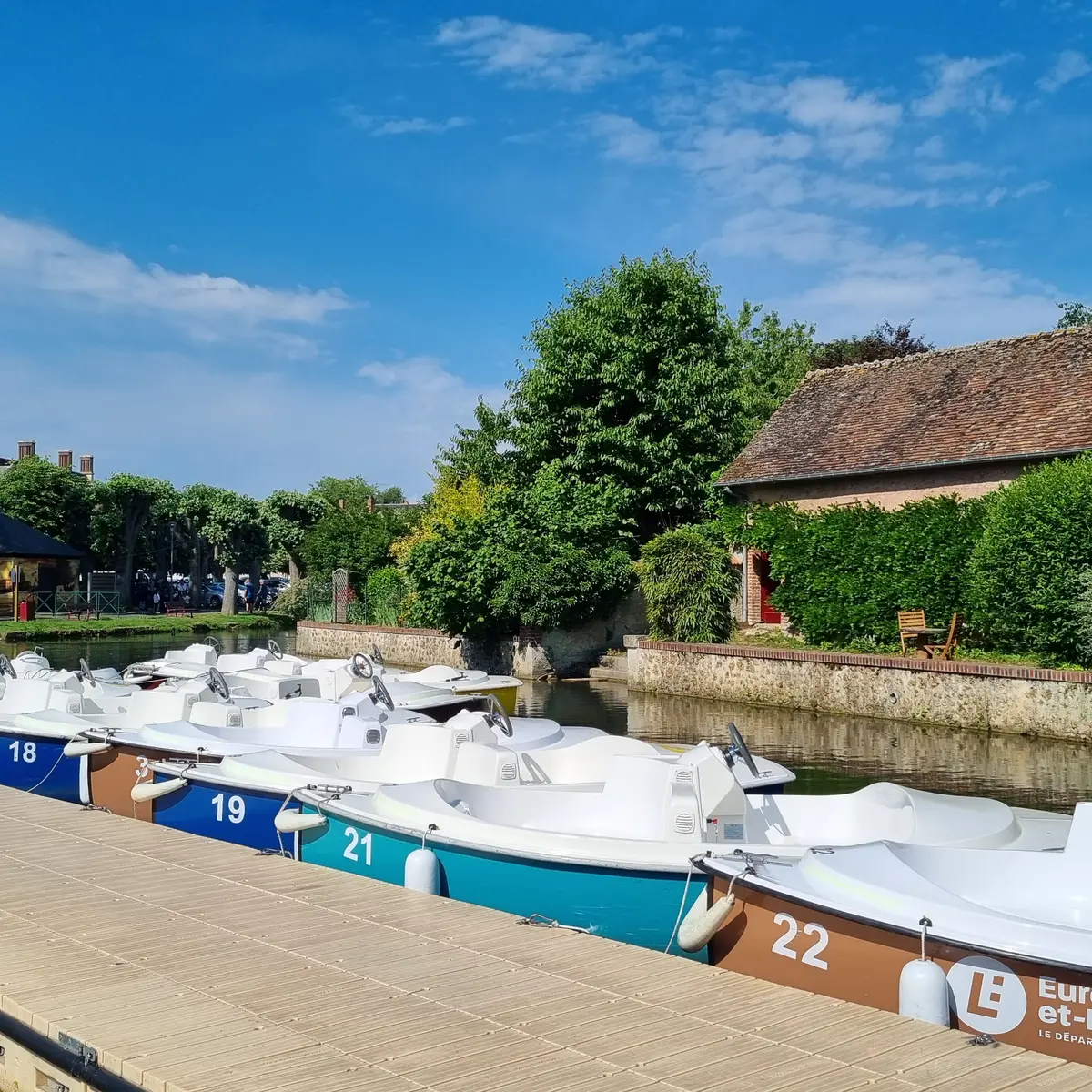 Bateaux électriques sur le Loir