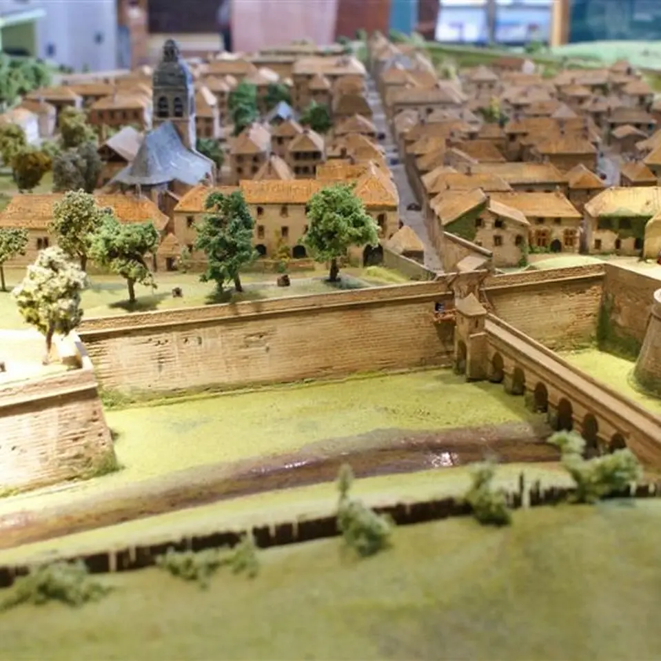 Maquette de Navarrenx