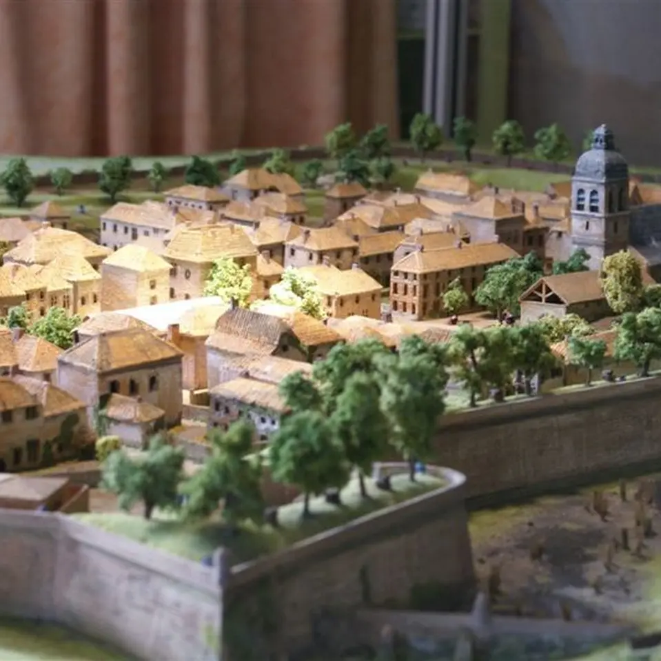 Maquette de Navarrenx