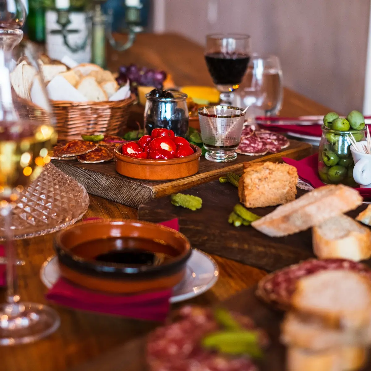 Assemblage bar à vins