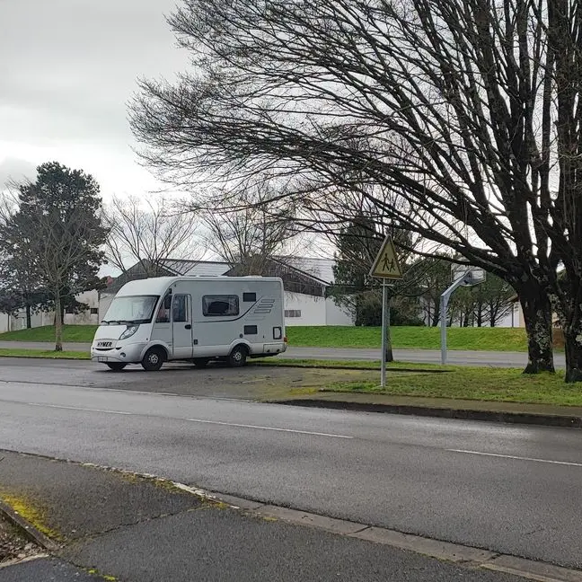 Aire de stationnement pour camping car