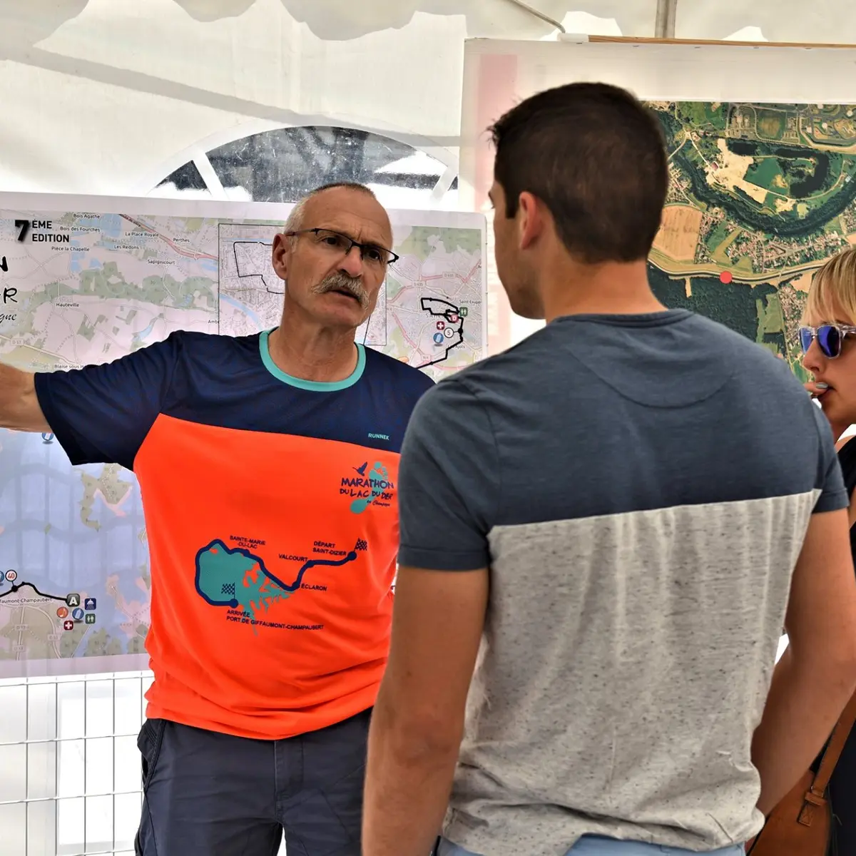 CAP DER - MARATHON DU LAC DU DER - EXPLICATIONS