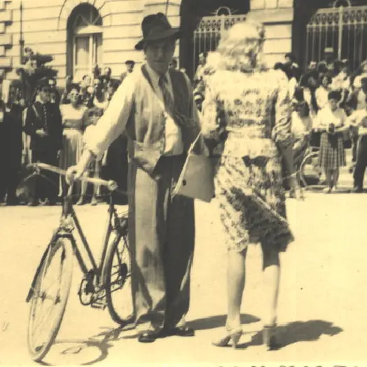 Jean Gabin et Marlène Dietrich à St-Dizier - Film Martin Roumagnac
