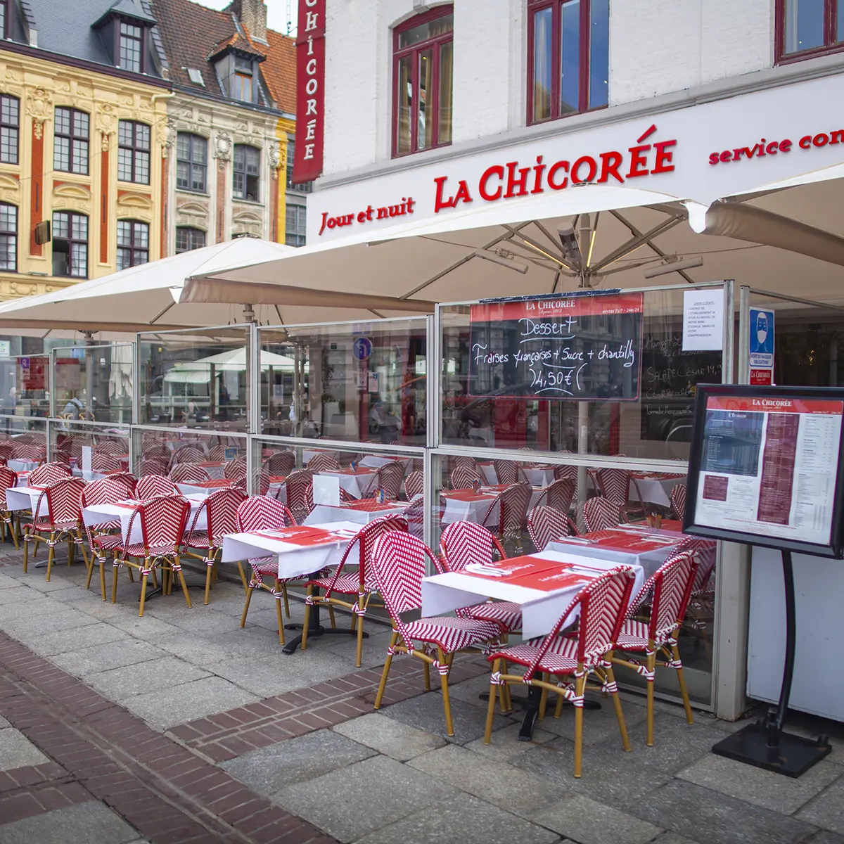 Chicorée - terrasse + devanture