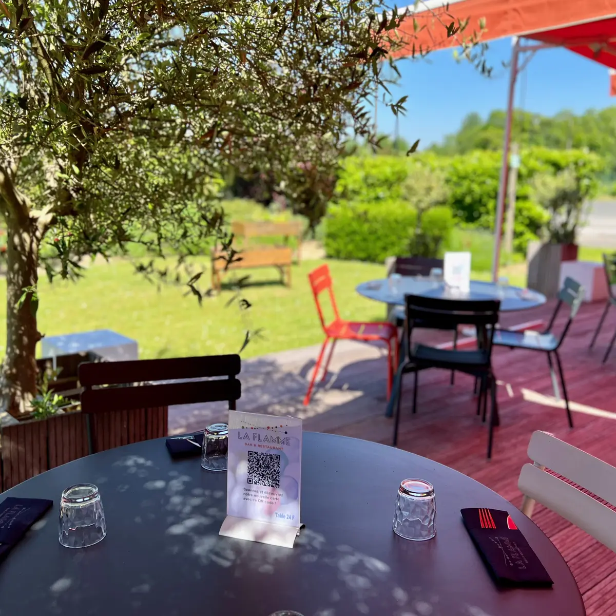 LA FLAMME - Terrasse