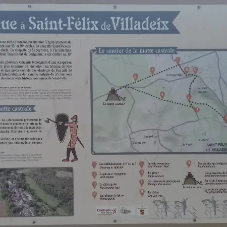 Sentier Interprétation Saint Félix de Villadeix