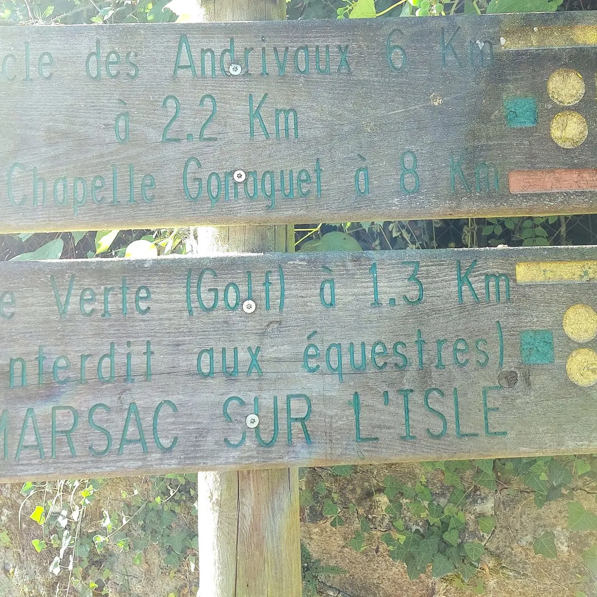 CHANCELADE-Boucle des Andrivaux-Signalétique