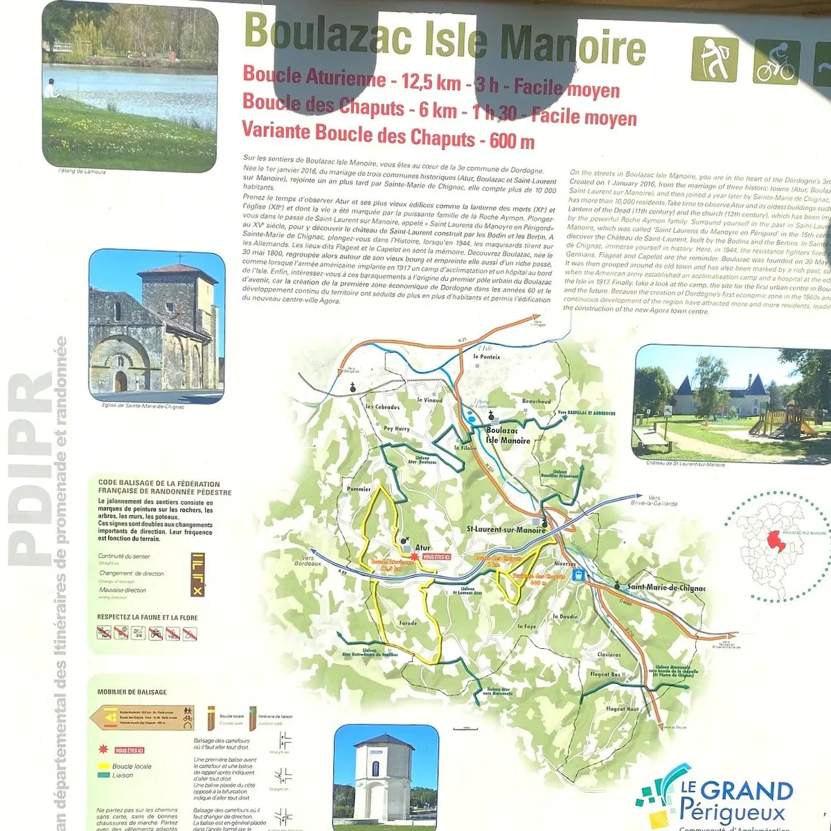 ATUR-Boucle Aturienne-Panneau d'appel