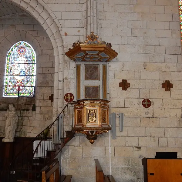 Eglise Saint-Laurent Mareuil intérieur