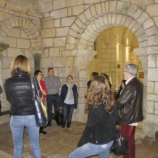 Visite du Prieuré de Merlande