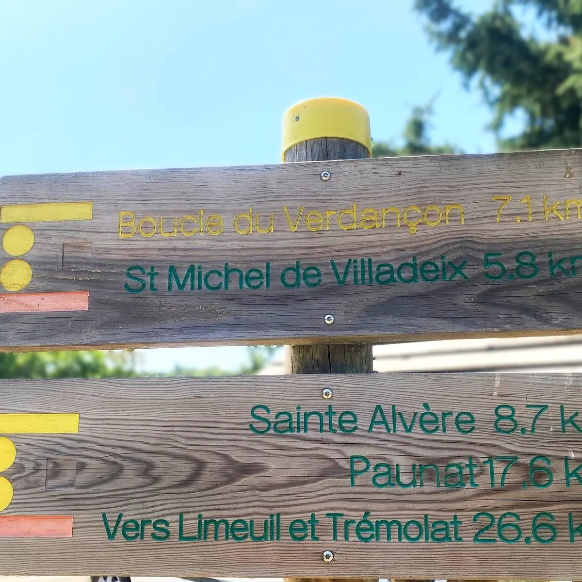 SAINT LAURENT DES BATONS-Boucle de Verdançon-Signalétique